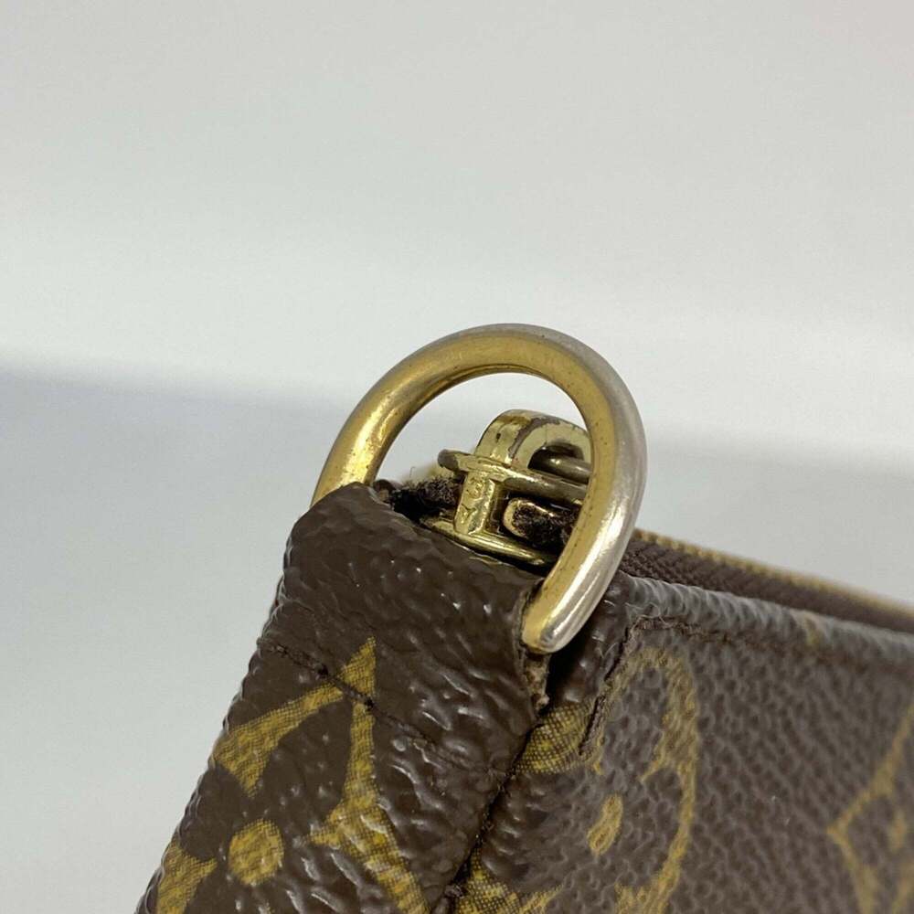 LOUIS VUITTON Brown Monogram Pochette Pouch - Picture 7 of 8